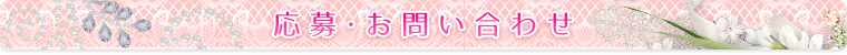 応募・お問い合わせ